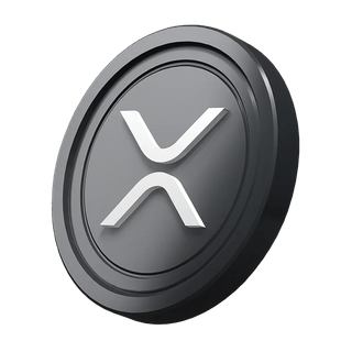 Graphic showing an XRP coin for a cryptocurrency starter guide